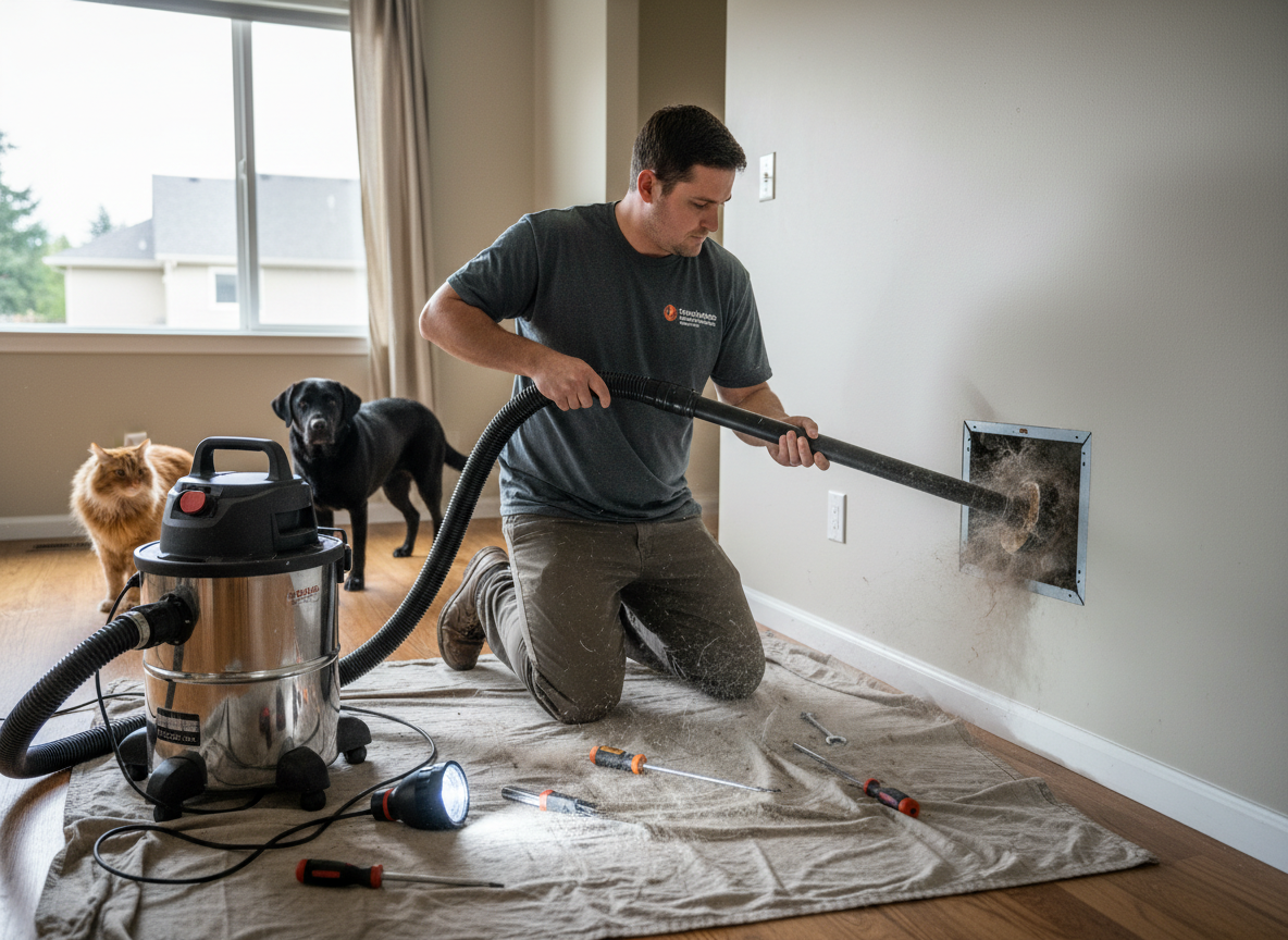 Pet Hair Duct Cleaning in Gresham, OR